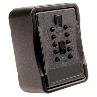 Key Safe Pro w/ Push Button Black Cover (001267) (#17375)